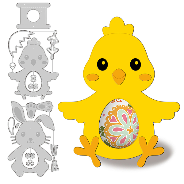 PandaHall GLOBLELAND 3Pcs Happy Easter Chicks Cutting Dies Metal Easter Bunny Die Cuts Embossing Stencils Template for Paper Card Making...
PandaHall GLOBLELAND 3Pcs Happy Easter Chicks Cutting Dies Metal Easter Bunny Die Cuts Embossing Stencils Template for Paper Card Making...