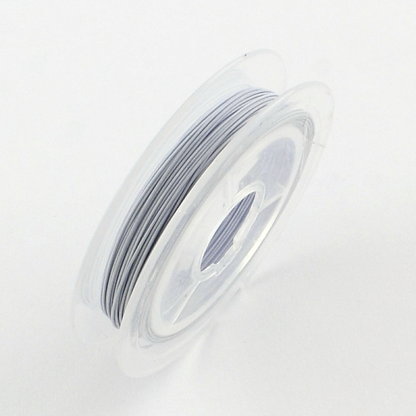 PandaHall Tiger Tail Wire, Nylon-coated Stainless Steel, WhiteSmoke, 0.38mm, about 32.8 Feet(10m)/roll Stainless Steel Round White
PandaHall Tiger Tail Wire, Nylon-coated Stainless Steel, WhiteSmoke, 0.38mm, about 32.8 Feet(10m)/roll Stainless Steel Round White