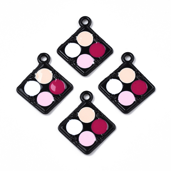 PandaHall Rack Plating Alloy Colorful Enamel Spray Painted Pendants, Cadmium Free & Nickel Free & Lead Free, Rhombus, Black, 24x20.5x2mm...
PandaHall Rack Plating Alloy Colorful Enamel Spray Painted Pendants, Cadmium Free & Nickel Free & Lead Free, Rhombus, Black, 24x20.5x2mm...