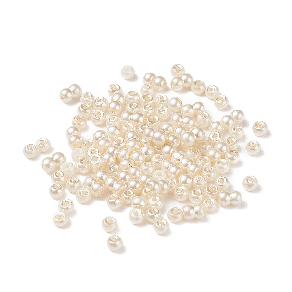 PandaHall (Defective Closeout Sale: Some Pearls Adherent), Baking Painted Glass Pearl Bead Strands, Pearlized, Round, Linen, 2.6~6.6x3.5mm..., Brown
PandaHall (Defective Closeout Sale: Some Pearls Adherent), Baking Painted Glass Pearl Bead Strands, Pearlized, Round, Linen, 2.6~6.6x3.5mm..., Brown