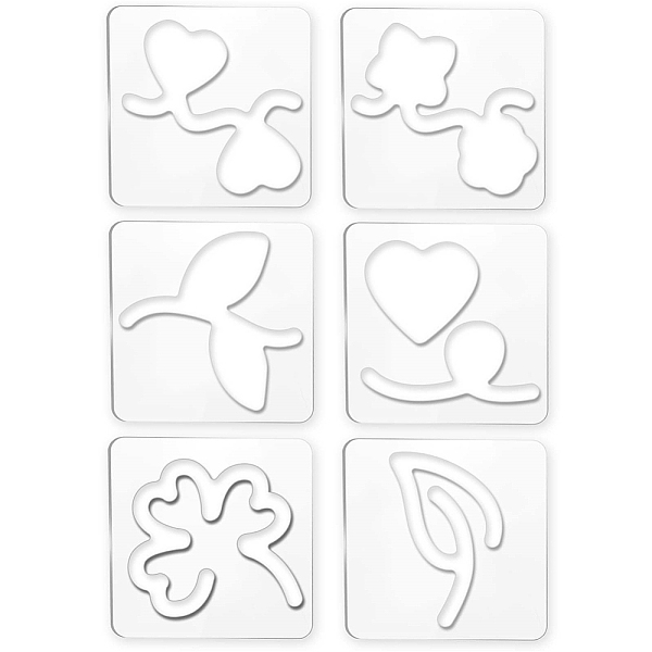 PandaHall CRASPIRE 6PCS Acrylic Quilting Templates Butterfly Leaf Flower Heart Sewing Tools Kit Quilting Rulers DIY Sewing Tools Leather..., Clear
PandaHall CRASPIRE 6PCS Acrylic Quilting Templates Butterfly Leaf Flower Heart Sewing Tools Kit Quilting Rulers DIY Sewing Tools Leather..., Clear