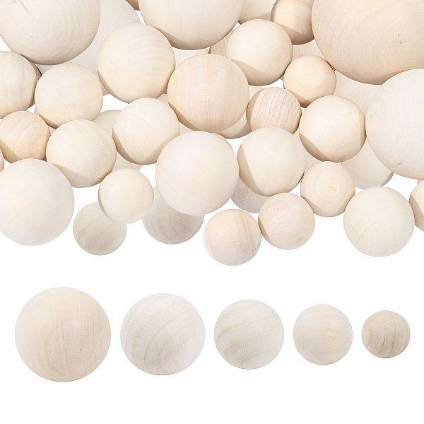 PandaHall GLOBLELAND 50 Pcs 5 Styles Wooden Round Ball Crafts Round Wooden Ball Natural Wooden Balls Unfinished Wooden Ball for DIY Projects...
PandaHall GLOBLELAND 50 Pcs 5 Styles Wooden Round Ball Crafts Round Wooden Ball Natural Wooden Balls Unfinished Wooden Ball for DIY Projects...