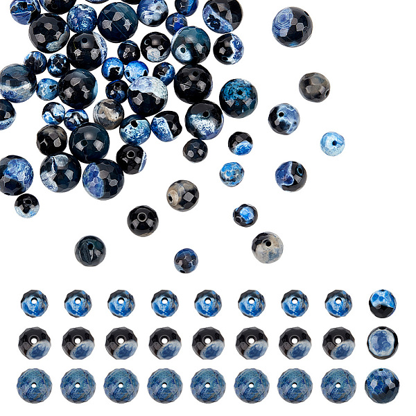 PandaHall arricraft 60 Pcs 3 Sizes Natural Fire Crackle Agate Beads, Round Stone Beads Faceted Loose Gemstone Beads Charms for DIY Crafts...
PandaHall arricraft 60 Pcs 3 Sizes Natural Fire Crackle Agate Beads, Round Stone Beads Faceted Loose Gemstone Beads Charms for DIY Crafts...