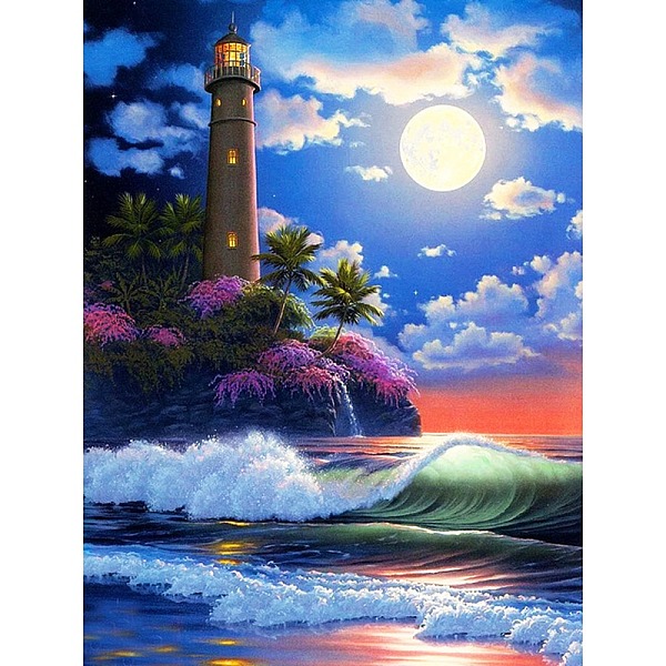 PandaHall Seaside DIY Diamond Painting Kit, Including Resin Rhinestones Bag, Diamond Sticky Pen, Tray Plate and Glue Clay, Colorful...
PandaHall Seaside DIY Diamond Painting Kit, Including Resin Rhinestones Bag, Diamond Sticky Pen, Tray Plate and Glue Clay, Colorful...
