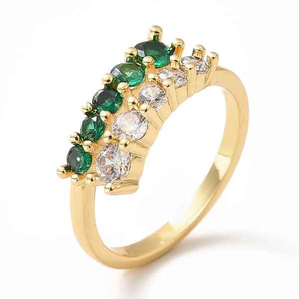 PandaHall Cubic Zirconia Rectangle Open Cuff Rings, Real 18K Gold Plated Brass Jewelry for Women, Lead Free & Cadmium Free, Green, US Size 6...
PandaHall Cubic Zirconia Rectangle Open Cuff Rings, Real 18K Gold Plated Brass Jewelry for Women, Lead Free & Cadmium Free, Green, US Size 6...