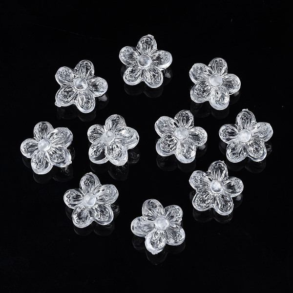 PandaHall Transparent Acrylic Beads, Flower, Clear, 10x10.5x6mm, Hole: 1.6mm, about 770pcs/500g Acrylic Flower Clear
PandaHall Transparent Acrylic Beads, Flower, Clear, 10x10.5x6mm, Hole: 1.6mm, about 770pcs/500g Acrylic Flower Clear