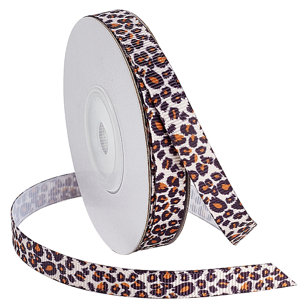 PandaHall 10 Yards Polyester Leopard Print Grosgrain Ribbons, for Garment Accessories, Chocolate, 3/8 inch(10mm), about 10.00 Yards..., Brown
PandaHall 10 Yards Polyester Leopard Print Grosgrain Ribbons, for Garment Accessories, Chocolate, 3/8 inch(10mm), about 10.00 Yards..., Brown