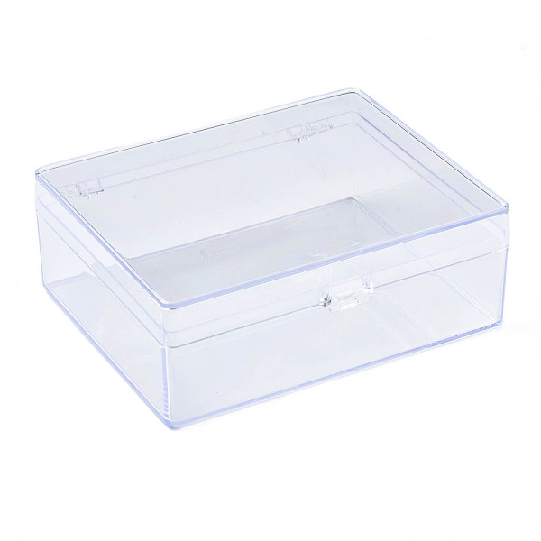 PandaHall Rectangle Polystyrene Bead Storage Container, with Cover, for Jewelry Beads Small Accessories, Clear, 150x130x55mm Plastic...
PandaHall Rectangle Polystyrene Bead Storage Container, with Cover, for Jewelry Beads Small Accessories, Clear, 150x130x55mm Plastic...
