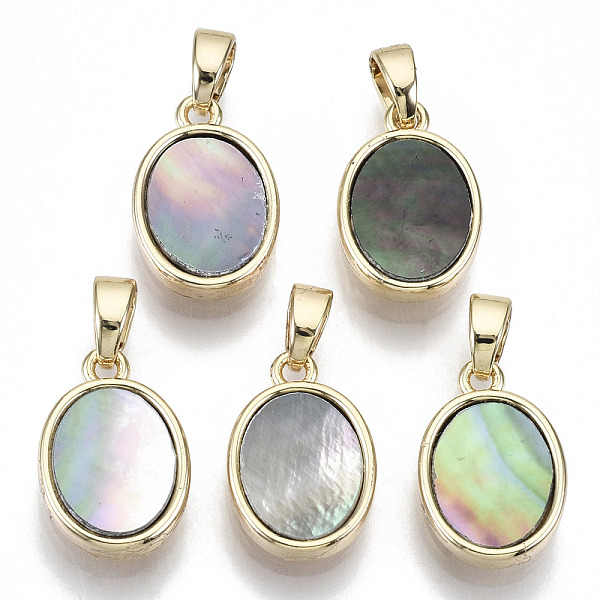 PandaHall Natural Black Lip Shell Charms, with Brass Findings, Nickel Free, Oval, Real 18K Gold Plated, 14x9.5x2.5mm, Hole: 2x4mm Black Lip...
PandaHall Natural Black Lip Shell Charms, with Brass Findings, Nickel Free, Oval, Real 18K Gold Plated, 14x9.5x2.5mm, Hole: 2x4mm Black Lip...