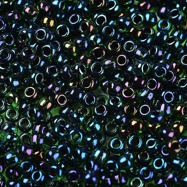 PandaHall TOHO Round Seed Beads, Japanese Seed Beads, (397) Inside Color AB Green/Purple Lined, 11/0, 2.2mm, Hole: 0.8mm, about...
PandaHall TOHO Round Seed Beads, Japanese Seed Beads, (397) Inside Color AB Green/Purple Lined, 11/0, 2.2mm, Hole: 0.8mm, about...