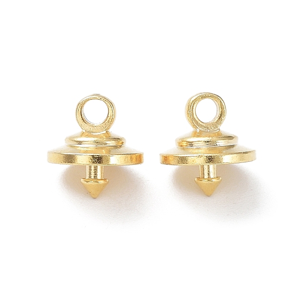 PandaHall Rack Plating Brass Cup Peg Bails, Lead Free & Cadmium Free Free, Real 24K Gold Plated, 7.5x7mm, Hole: 1.6mm Brass
PandaHall Rack Plating Brass Cup Peg Bails, Lead Free & Cadmium Free Free, Real 24K Gold Plated, 7.5x7mm, Hole: 1.6mm Brass