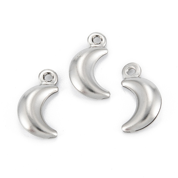 PandaHall 316 Surgical Stainless Steel Pendants, Moon, Stainless Steel Color, 16x8x3mm, Hole: 1.5mm 316 Surgical Stainless Steel Moon
PandaHall 316 Surgical Stainless Steel Pendants, Moon, Stainless Steel Color, 16x8x3mm, Hole: 1.5mm 316 Surgical Stainless Steel Moon
