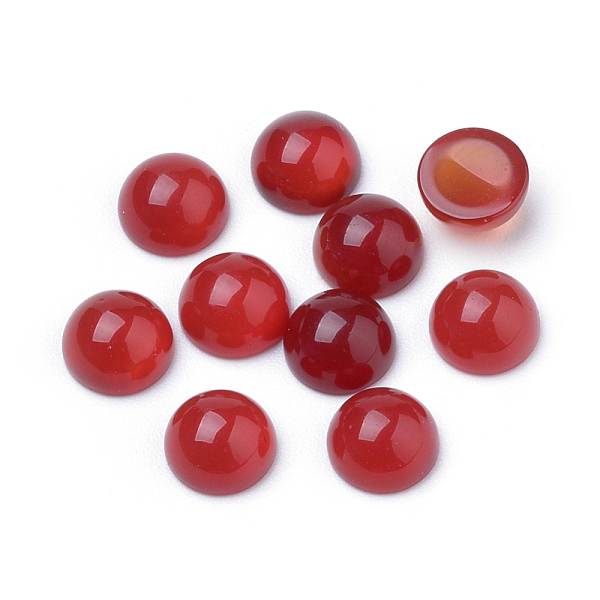 PandaHall Natural Carnelian Cabochons, Half Round/Dome, 6x3~4mm Carnelian Half Round
PandaHall Natural Carnelian Cabochons, Half Round/Dome, 6x3~4mm Carnelian Half Round