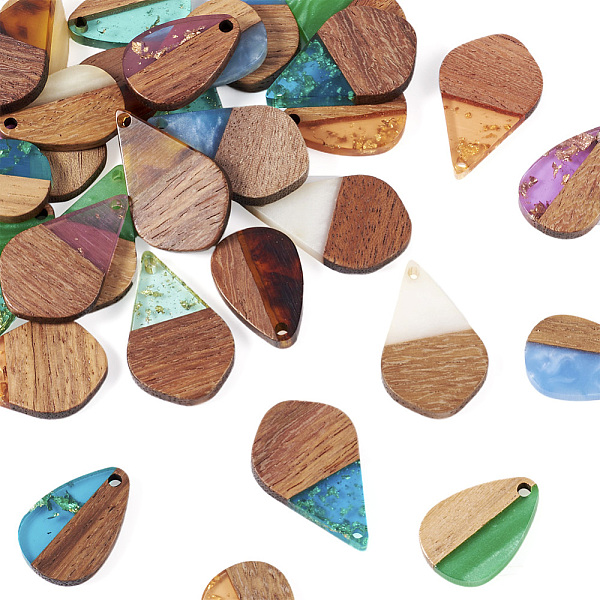 PandaHall DIY Teardrop Dangle Earring Making Kit, Including Resin & Walnut Wood Pendants, Brass Earring Hooks & Jump Rings, Mixed Color..., Multicolor
PandaHall DIY Teardrop Dangle Earring Making Kit, Including Resin & Walnut Wood Pendants, Brass Earring Hooks & Jump Rings, Mixed Color..., Multicolor