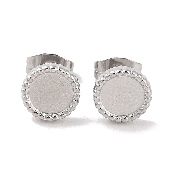 PandaHall 304 Stainless Steel Flat Round Stud Earrings for Women, Stainless Steel Color, 8mm 304 Stainless Steel Flat Round
PandaHall 304 Stainless Steel Flat Round Stud Earrings for Women, Stainless Steel Color, 8mm 304 Stainless Steel Flat Round