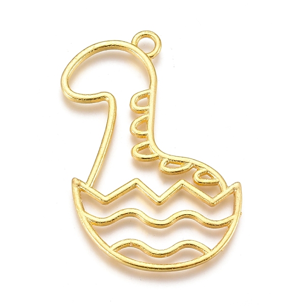 PandaHall Alloy Open Back Bezel Pendants, For DIY UV Resin, Epoxy Resin, Pressed Flower Jewelry, Dinosaur, Golden, 45.5x31x2mm, Hole: 3mm...
PandaHall Alloy Open Back Bezel Pendants, For DIY UV Resin, Epoxy Resin, Pressed Flower Jewelry, Dinosaur, Golden, 45.5x31x2mm, Hole: 3mm...