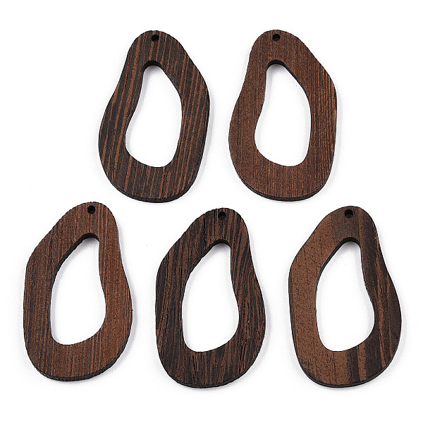 PandaHall Natural Wenge Wood Big Pendants, Undyed, Irregular Teardrop Charms, Coconut Brown, 50x30x3.5mm, Hole: 2mm Wood Teardrop
PandaHall Natural Wenge Wood Big Pendants, Undyed, Irregular Teardrop Charms, Coconut Brown, 50x30x3.5mm, Hole: 2mm Wood Teardrop