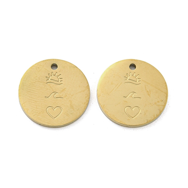 PandaHall Ion Plating(IP) 316L Stainless Steel Pendants, Real 18K Gold Plated, Flat Round Charm, Heart, 15x1.5mm, Hole: 1.3mm 316L Surgical...
PandaHall Ion Plating(IP) 316L Stainless Steel Pendants, Real 18K Gold Plated, Flat Round Charm, Heart, 15x1.5mm, Hole: 1.3mm 316L Surgical...