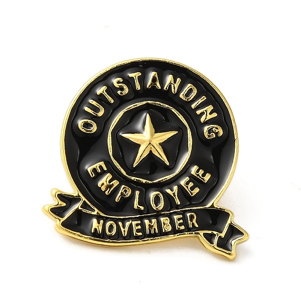 PandaHall Golden Tone Alloy Outstanding Employee of The Month Enamel Pins, Employee Reward Broch, Black, November, 23x24x2mm Alloy+Enamel...
PandaHall Golden Tone Alloy Outstanding Employee of The Month Enamel Pins, Employee Reward Broch, Black, November, 23x24x2mm Alloy+Enamel...