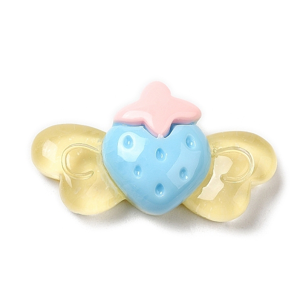 PandaHall Translucent Resin Cabochons, Strawberry with Wings, Champagne Yellow, 14.5~15x26x7~7.5mm Resin Strawberry
PandaHall Translucent Resin Cabochons, Strawberry with Wings, Champagne Yellow, 14.5~15x26x7~7.5mm Resin Strawberry
