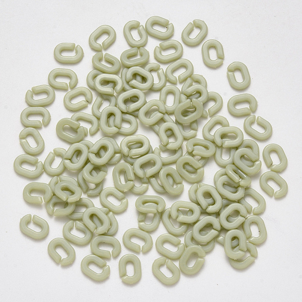 PandaHall Opaque Acrylic Linking Rings, Quick Link Connectors, For Cable Chains Making, Oval, Olive Drab, 9x6.5x2mm, Inner Diameter: 5mm..., Green
PandaHall Opaque Acrylic Linking Rings, Quick Link Connectors, For Cable Chains Making, Oval, Olive Drab, 9x6.5x2mm, Inner Diameter: 5mm..., Green