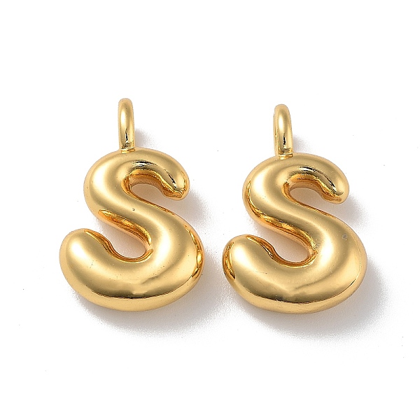 PandaHall Brass Pendants, Real 18K Gold Plated, Letter S, 19x12.5x4.5mm, Hole: 3.4mm Brass Letter S
PandaHall Brass Pendants, Real 18K Gold Plated, Letter S, 19x12.5x4.5mm, Hole: 3.4mm Brass Letter S