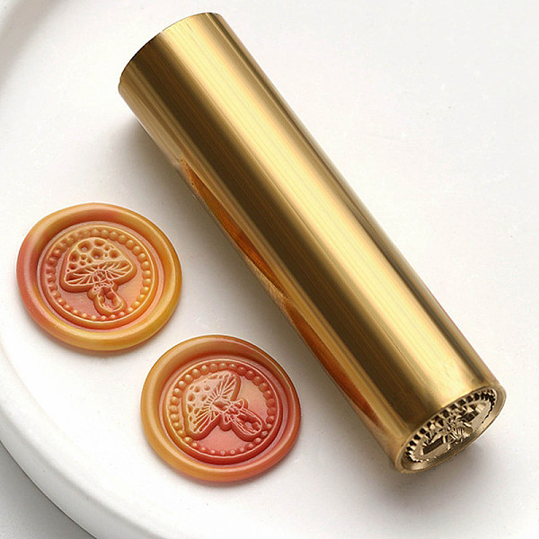 PandaHall Double-Sided Engraving Wax Seal Brass Stamp, Golden, for Envelope, Card, Gift Wrapping, Mushroom, 57x15mm Brass Mushroom
PandaHall Double-Sided Engraving Wax Seal Brass Stamp, Golden, for Envelope, Card, Gift Wrapping, Mushroom, 57x15mm Brass Mushroom