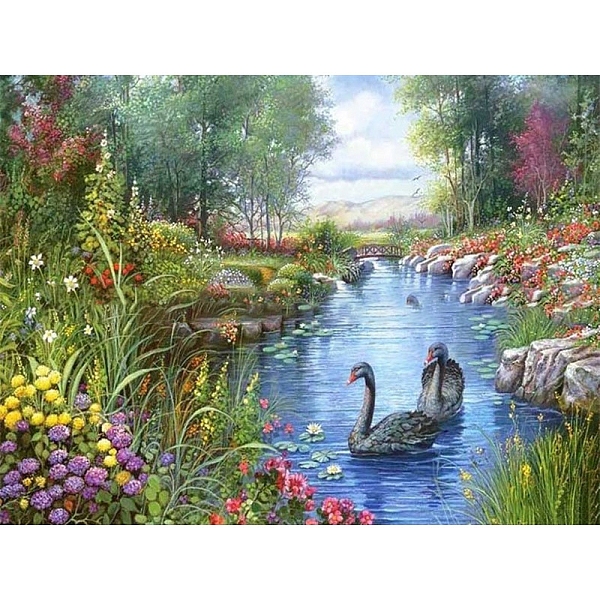 PandaHall DIY Scenery Theme Diamond Painting Kits, Including Canvas, Resin Rhinestones, Diamond Sticky Pen, Tray Plate and Glue Clay, Flower...
PandaHall DIY Scenery Theme Diamond Painting Kits, Including Canvas, Resin Rhinestones, Diamond Sticky Pen, Tray Plate and Glue Clay, Flower...