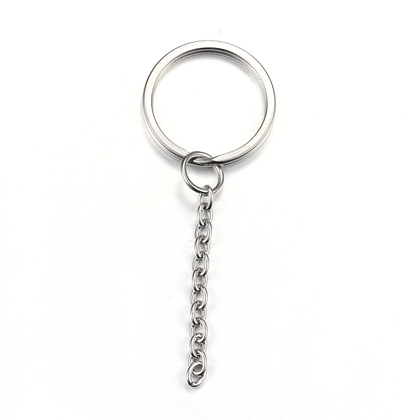PandaHall 304 Stainless Steel Split Key Rings, Keychain Clasp Findings, Stainless Steel Color, 68mm 304 Stainless Steel Ring
PandaHall 304 Stainless Steel Split Key Rings, Keychain Clasp Findings, Stainless Steel Color, 68mm 304 Stainless Steel Ring