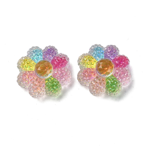 PandaHall Transparent Epoxy Resin Decoden Cabochons, with Paillettes, Flower, Colorful, 20x8.5mm Epoxy Resin Flower
PandaHall Transparent Epoxy Resin Decoden Cabochons, with Paillettes, Flower, Colorful, 20x8.5mm Epoxy Resin Flower