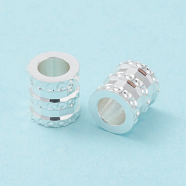 PandaHall Rack Plating Brass Beads, Cadmium Free & Lead Free, Long-Lasting Plated, Column, Silver, 6x6.5mm, Hole: 3.5mm Brass Column
PandaHall Rack Plating Brass Beads, Cadmium Free & Lead Free, Long-Lasting Plated, Column, Silver, 6x6.5mm, Hole: 3.5mm Brass Column