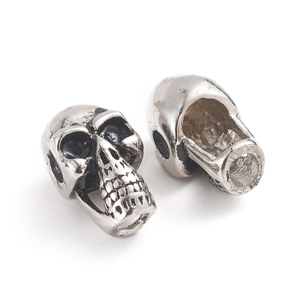 PandaHall Halloween 304 Stainless Steel Beads, Skull Head, Antique Silver, 18x10.2x10.8mm, Hole: 3.8mm 304 Stainless Steel Skull
PandaHall Halloween 304 Stainless Steel Beads, Skull Head, Antique Silver, 18x10.2x10.8mm, Hole: 3.8mm 304 Stainless Steel Skull