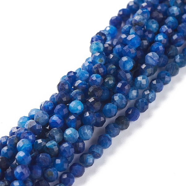 PandaHall Natural Kyanite/Cyanite/Disthene Beads Strands, Round, Faceted, 4mm, Hole: 0.8mm, about 93pcs/strand, 15.55inch(39.5cm) Kyanite...
PandaHall Natural Kyanite/Cyanite/Disthene Beads Strands, Round, Faceted, 4mm, Hole: 0.8mm, about 93pcs/strand, 15.55inch(39.5cm) Kyanite...