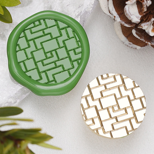 PandaHall Texture Theme Roung Brass Stamp Head, for Wax Seal Stamp, Wedding Invitations Making, Golden, Geometric, 25x14.5mm, Inner Diameter...
PandaHall Texture Theme Roung Brass Stamp Head, for Wax Seal Stamp, Wedding Invitations Making, Golden, Geometric, 25x14.5mm, Inner Diameter...