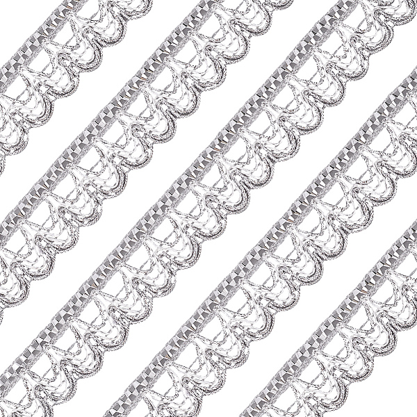 PandaHall BENECREAT 15 Yards Silver Lace Trim Ribbon, 25mm Wide Vintage Crochet Lace Ribbon for Gift Package, Wedding Decoration...
PandaHall BENECREAT 15 Yards Silver Lace Trim Ribbon, 25mm Wide Vintage Crochet Lace Ribbon for Gift Package, Wedding Decoration...