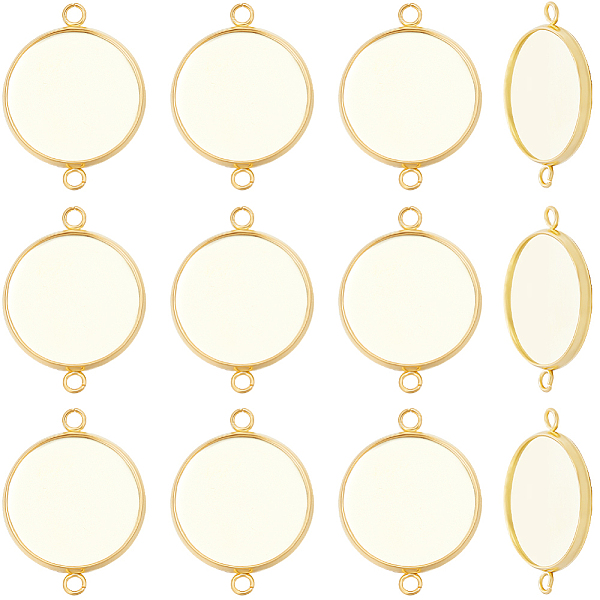 PandaHall Beebeecraft 1 Box 30Pcs 20mm Tray 18K Gold Plated Stainless Steel Cabochon Connectors Settings for DIY Jewelry Making 304...
PandaHall Beebeecraft 1 Box 30Pcs 20mm Tray 18K Gold Plated Stainless Steel Cabochon Connectors Settings for DIY Jewelry Making 304...