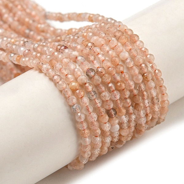 PandaHall Natural Multi-Moonstone Beads Strands, Faceted, Round, 2mm, Hole: 0.5mm, about 215~218pcs/strand, 15.08''~15.35''(38.3~39cm)...
PandaHall Natural Multi-Moonstone Beads Strands, Faceted, Round, 2mm, Hole: 0.5mm, about 215~218pcs/strand, 15.08''~15.35''(38.3~39cm)...