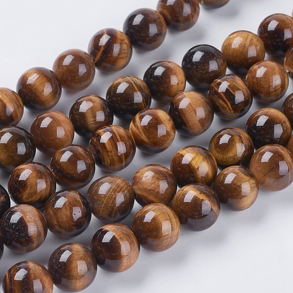 PandaHall Gemstone Strands, Tiger Eye, Round, Grade A, Tiger Eye, 12mm, Hole: 1mm, about 33pcs/strand, 15.5 inch Tiger Eye Round
PandaHall Gemstone Strands, Tiger Eye, Round, Grade A, Tiger Eye, 12mm, Hole: 1mm, about 33pcs/strand, 15.5 inch Tiger Eye Round