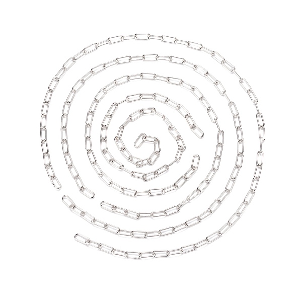 PandaHall Unwelded Iron Paperclip Chains, Drawn Elongated Cable Chains, Silver, 14x6x1.4mm, about 40cm/45cm/50cm/55cm, 4 strands/set, 6.23...
PandaHall Unwelded Iron Paperclip Chains, Drawn Elongated Cable Chains, Silver, 14x6x1.4mm, about 40cm/45cm/50cm/55cm, 4 strands/set, 6.23...
