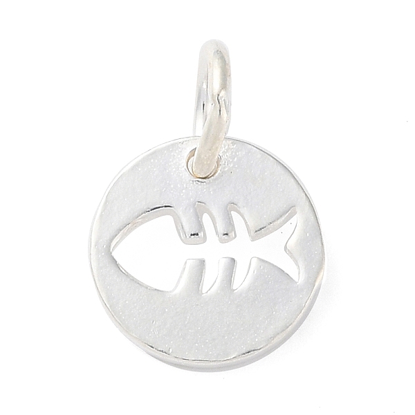 PandaHall 925 Sterling Silver Hollow Fish Charms with Jump Rings, Silver, 10x1mm, Hole: 3.8mm Sterling Silver Fish
PandaHall 925 Sterling Silver Hollow Fish Charms with Jump Rings, Silver, 10x1mm, Hole: 3.8mm Sterling Silver Fish