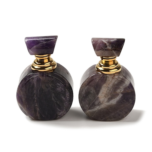 PandaHall Natural Amethyst Dropper Perfume Bottles, with Golden Tone 304 Stainless Steel Findings, SPA Aromatherapy Essemtial Oil Empty...
PandaHall Natural Amethyst Dropper Perfume Bottles, with Golden Tone 304 Stainless Steel Findings, SPA Aromatherapy Essemtial Oil Empty...