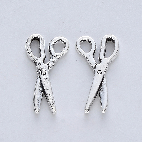 PandaHall Tibetan Style Alloy Pendants, Cadmium Free& Lead Free, Scissors, Antique Silver, 17.5x8.5x1.5mm, Hole: 1.8mm, about 1136pcs/500g...
PandaHall Tibetan Style Alloy Pendants, Cadmium Free& Lead Free, Scissors, Antique Silver, 17.5x8.5x1.5mm, Hole: 1.8mm, about 1136pcs/500g...