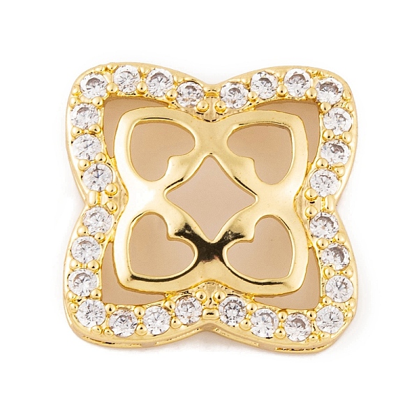 PandaHall Brass Micro Pave Cubic Zirconia Multi-Strand Links, Long-Lasting Plated, Lead Free & Cadmium Free, Flower, Golden, 17x17x4mm, Hole..., Clear
PandaHall Brass Micro Pave Cubic Zirconia Multi-Strand Links, Long-Lasting Plated, Lead Free & Cadmium Free, Flower, Golden, 17x17x4mm, Hole..., Clear