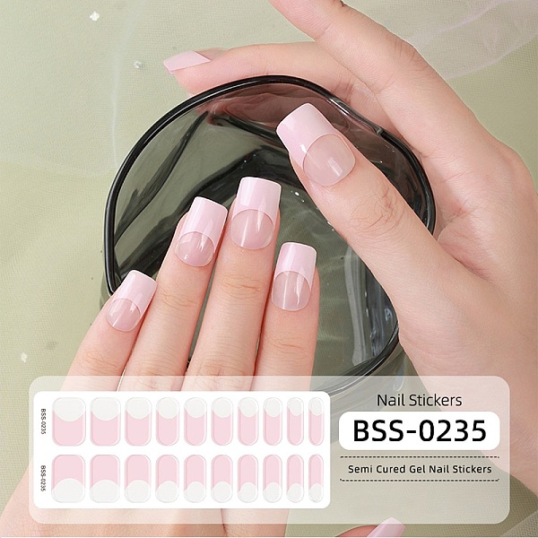PandaHall Nail Art Full Cover Nail Stickers, Self-Adhesive, for Nail Tips Decorations, Pink, 17.5x7.3x0.9cm, 20pcs/sheet Paper Pink
PandaHall Nail Art Full Cover Nail Stickers, Self-Adhesive, for Nail Tips Decorations, Pink, 17.5x7.3x0.9cm, 20pcs/sheet Paper Pink