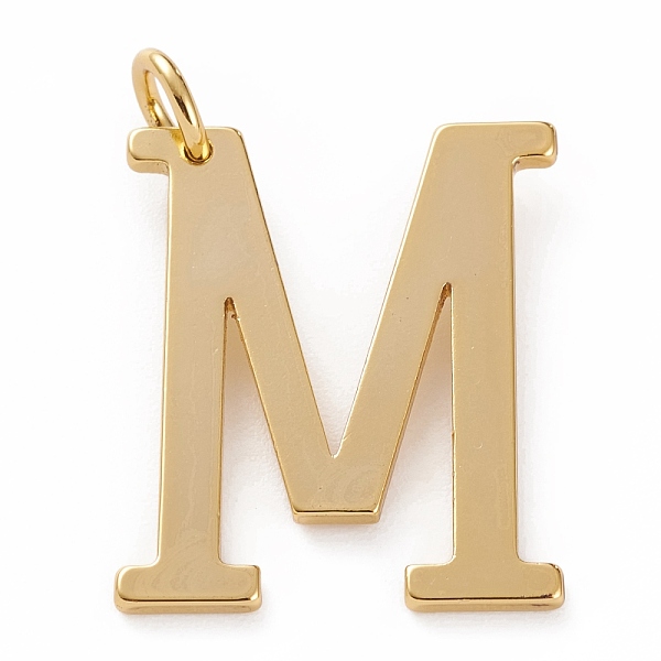 PandaHall Golden Brass Pendants, Long-Lasting Plated, Letter, Letter.M, 27x22x1.5mm, Hole: 3.5mm Brass Letter M
PandaHall Golden Brass Pendants, Long-Lasting Plated, Letter, Letter.M, 27x22x1.5mm, Hole: 3.5mm Brass Letter M