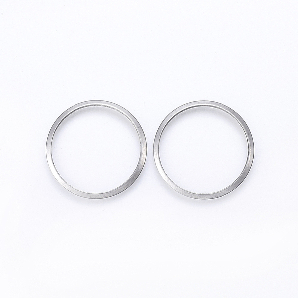 PandaHall 201 Stainless Steel Linking Rings, Ring, Stainless Steel Color, 25x1mm, 22mm Inner Diameter 201 Stainless Steel Ring
PandaHall 201 Stainless Steel Linking Rings, Ring, Stainless Steel Color, 25x1mm, 22mm Inner Diameter 201 Stainless Steel Ring