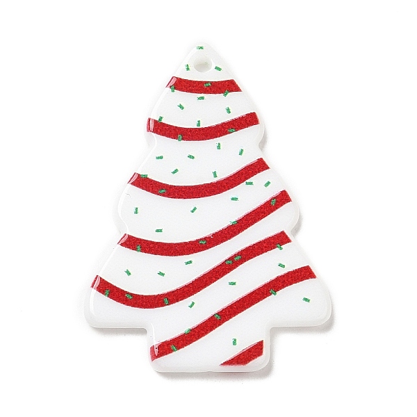 PandaHall Christmas Themed Acrylic Pendants, Christmas Tree, 43x30x2.5mm, Hole: 1.8mm Acrylic Christmas Tree Red
PandaHall Christmas Themed Acrylic Pendants, Christmas Tree, 43x30x2.5mm, Hole: 1.8mm Acrylic Christmas Tree Red