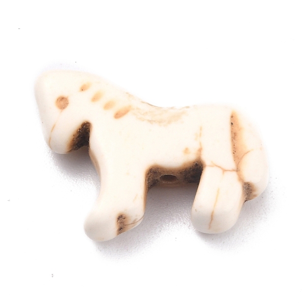 PandaHall Synthetic Turquoise Gemstone Pendants, Dyed, Horse, White, 18x21.5x5mm, Hole: 1.2mm Synthetic Turquoise Horse White
PandaHall Synthetic Turquoise Gemstone Pendants, Dyed, Horse, White, 18x21.5x5mm, Hole: 1.2mm Synthetic Turquoise Horse White