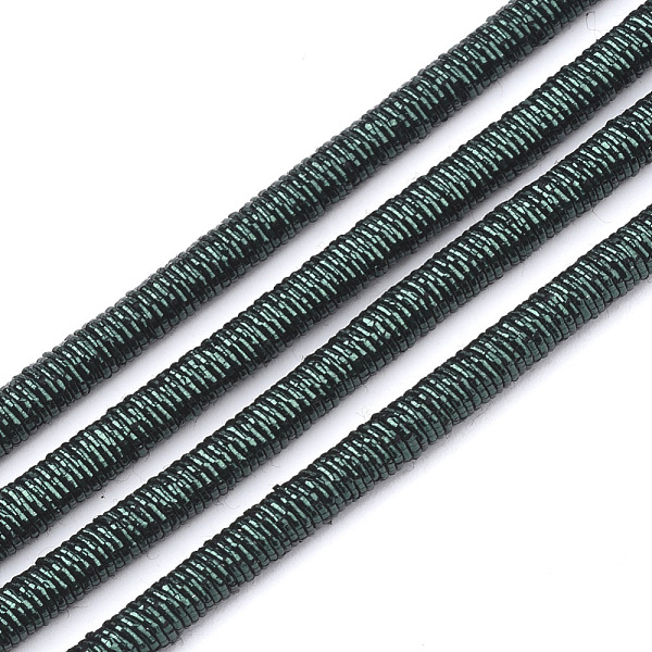 PandaHall Polyester & Cotton Cords, with Iron Chain inside, Dark Green, 4mm, about 54.68 yards(50m)/bundle Polyester+Metallic Cord Green
PandaHall Polyester & Cotton Cords, with Iron Chain inside, Dark Green, 4mm, about 54.68 yards(50m)/bundle Polyester+Metallic Cord Green