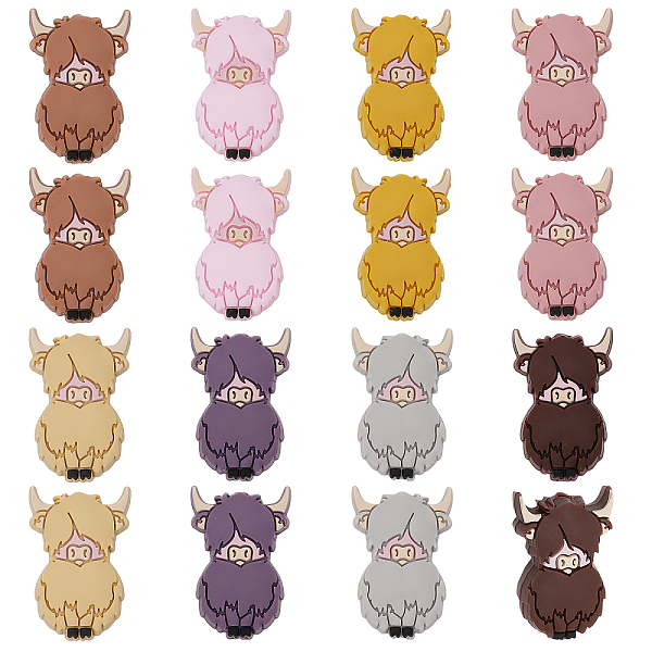 PandaHall CHGCRAFT 16Pcs 8Colors Cattle Shape Silicone Beads for DIY Necklaces Bracelet Keychain Making Handmade Crafts, Mixed Color..., Multicolor
PandaHall CHGCRAFT 16Pcs 8Colors Cattle Shape Silicone Beads for DIY Necklaces Bracelet Keychain Making Handmade Crafts, Mixed Color..., Multicolor